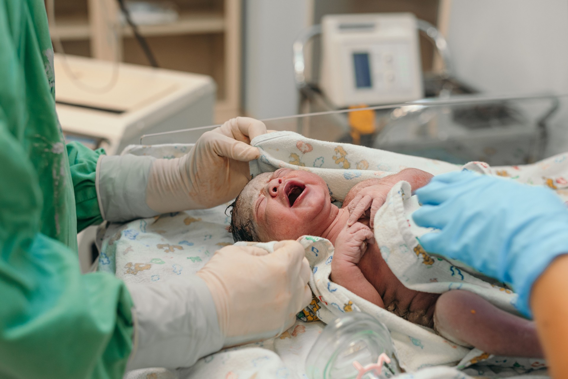baby born in hospital